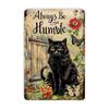 Vintage Metallschild Retro Wandkunst Dekor Blechplakat