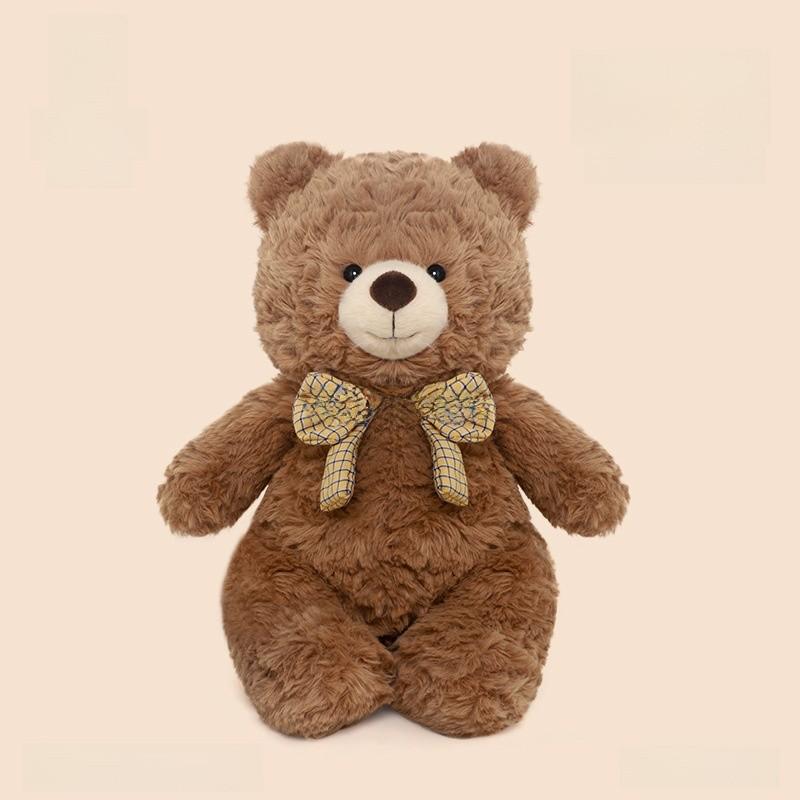 Plush Bear Toy With Bow Tie For Kids And Girls Perfect Gift Idea Bow Bear
