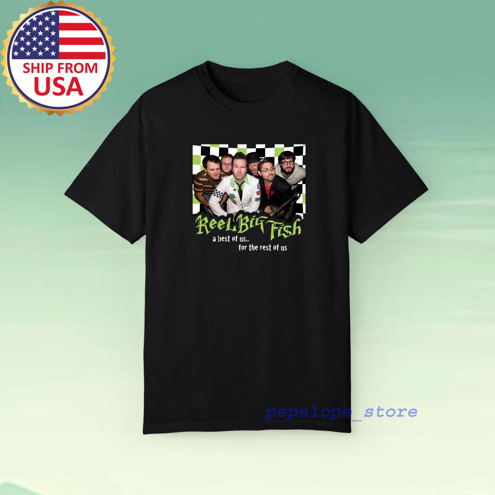 Reel Big Fish Men s Black Size S-5XL S