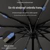 Large Automatic Folding Umbrella for Men & Women - Dual-Use Sun & Rain Protection with UV Sunshade