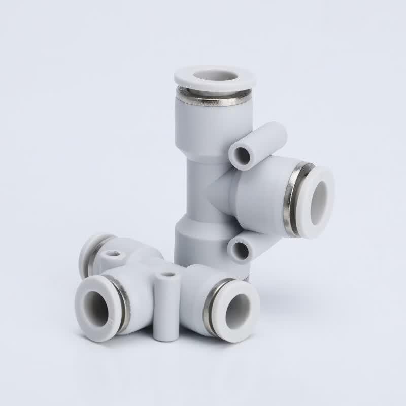 Teral T-Type PE-10 Three-Way Connector