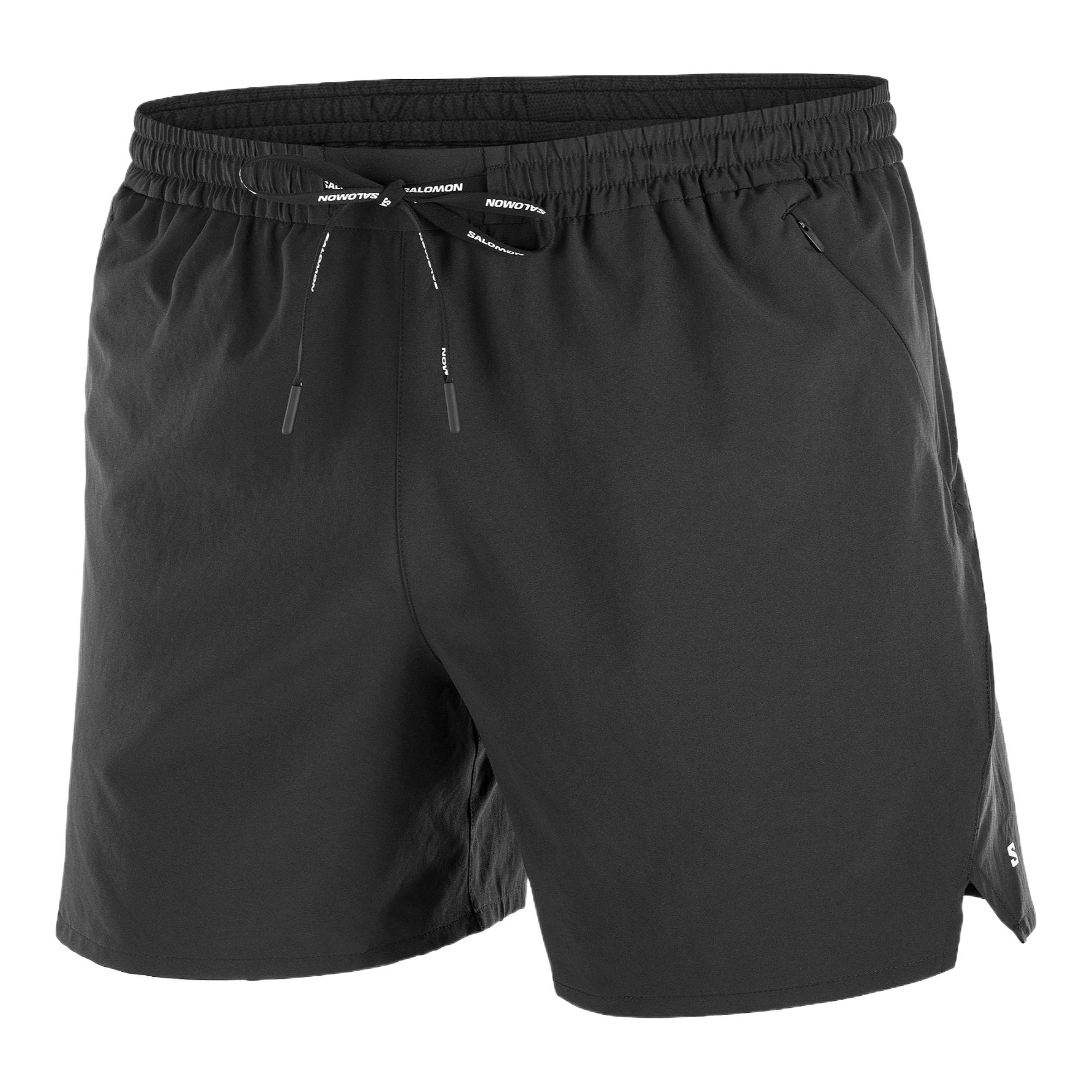 

Salomon Comfortable Soft Breathable Lightweight Three-Quarter Casual Shorts Men shorts Black C24504 M