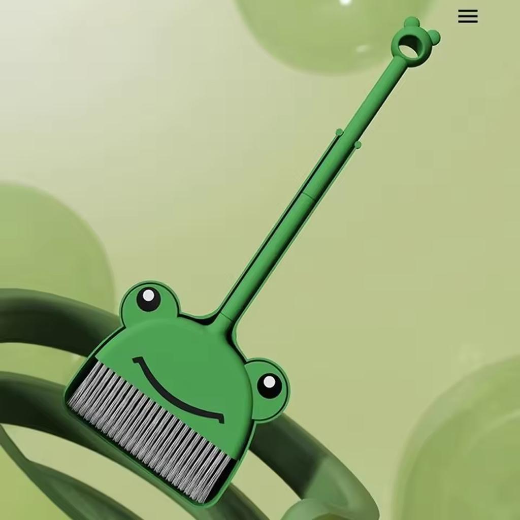 1 Set Mini Broom with Dustpan for Kids,Little Housekeeping Helper Set