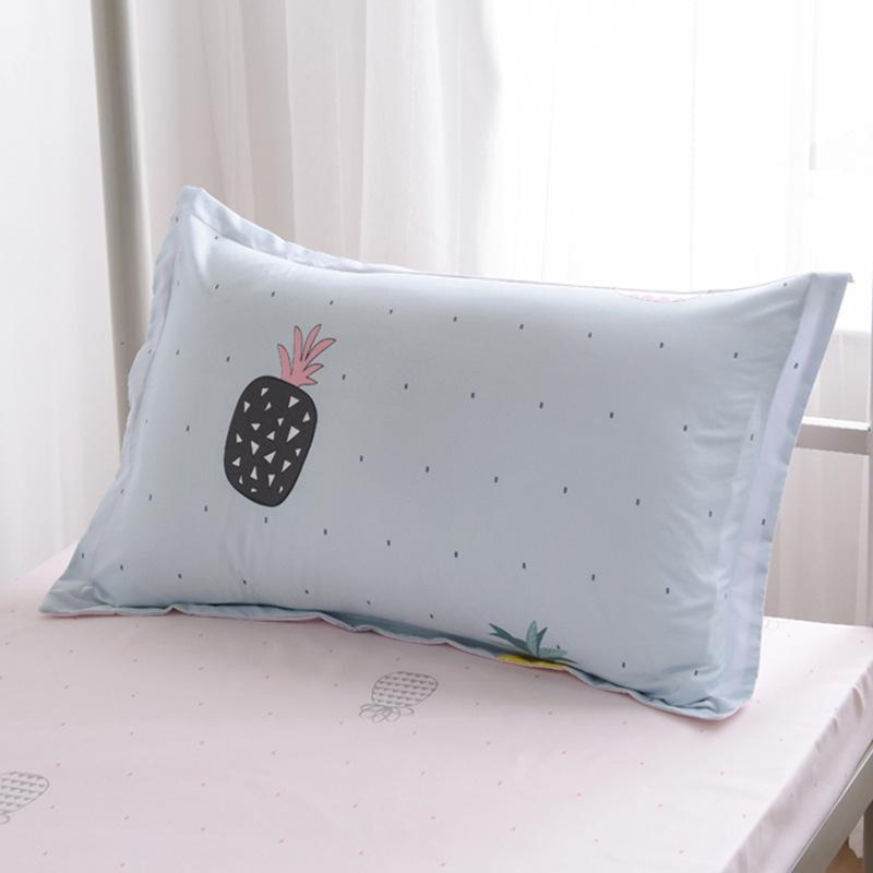Thickened 48x74cm Pillowcase for Men and Women - Single Piece Cover for Dormitory