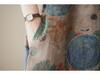 2023 Summer Plus Size Cotton Linen Print Dress - Retro Ethnic Style for Women
