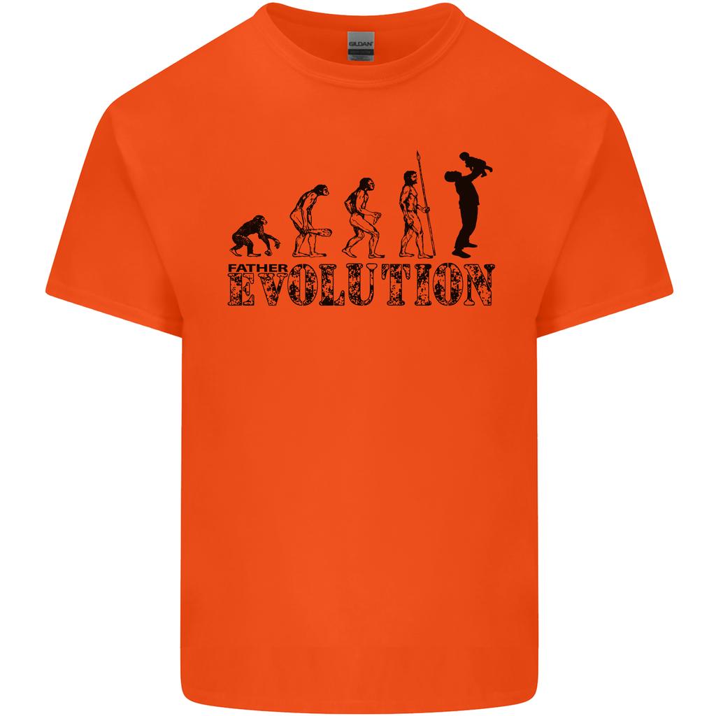 Father And Son Evolution Fathers Day Dad Unisexs Light Cotton TShirt