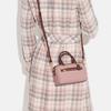 Coach Rowan 17 Zipper Closure Detachable Shoulder Strap Crossgrain Leather Briefcase Shoulder Crossbody Handbag Mini Women Handbag CF375-IMV2G