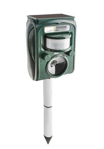 Repelente Solar Ultrassônico MM65 para Toupeiras e Raposas