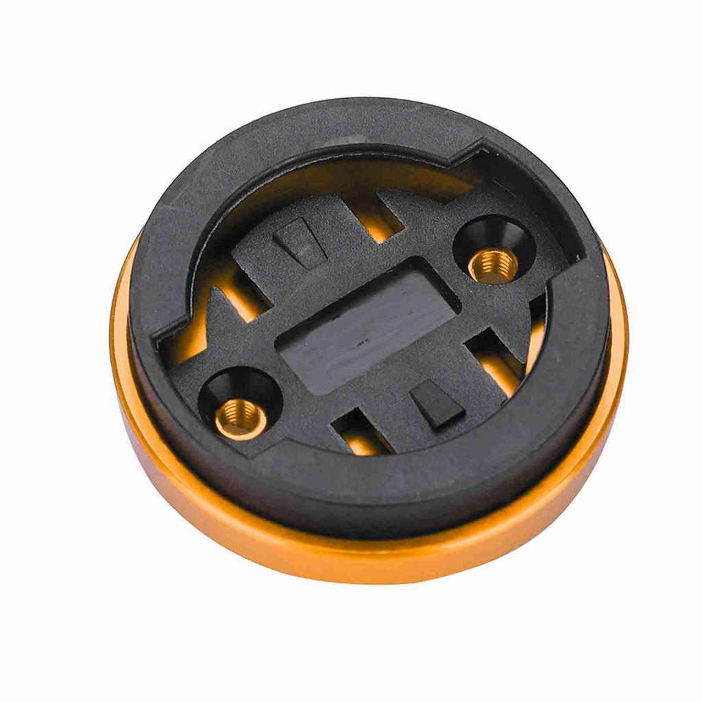 Mountainrennrad Computerhalter Vorbaukappe Stoppuhr GPS Tachometer Halterung (Gold)