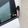 2 Pieces of Italian National Racing Flag Logo Car Stickers, Designed with Flags As the Design Concept, Suitable for All Car Decoration Accessories
