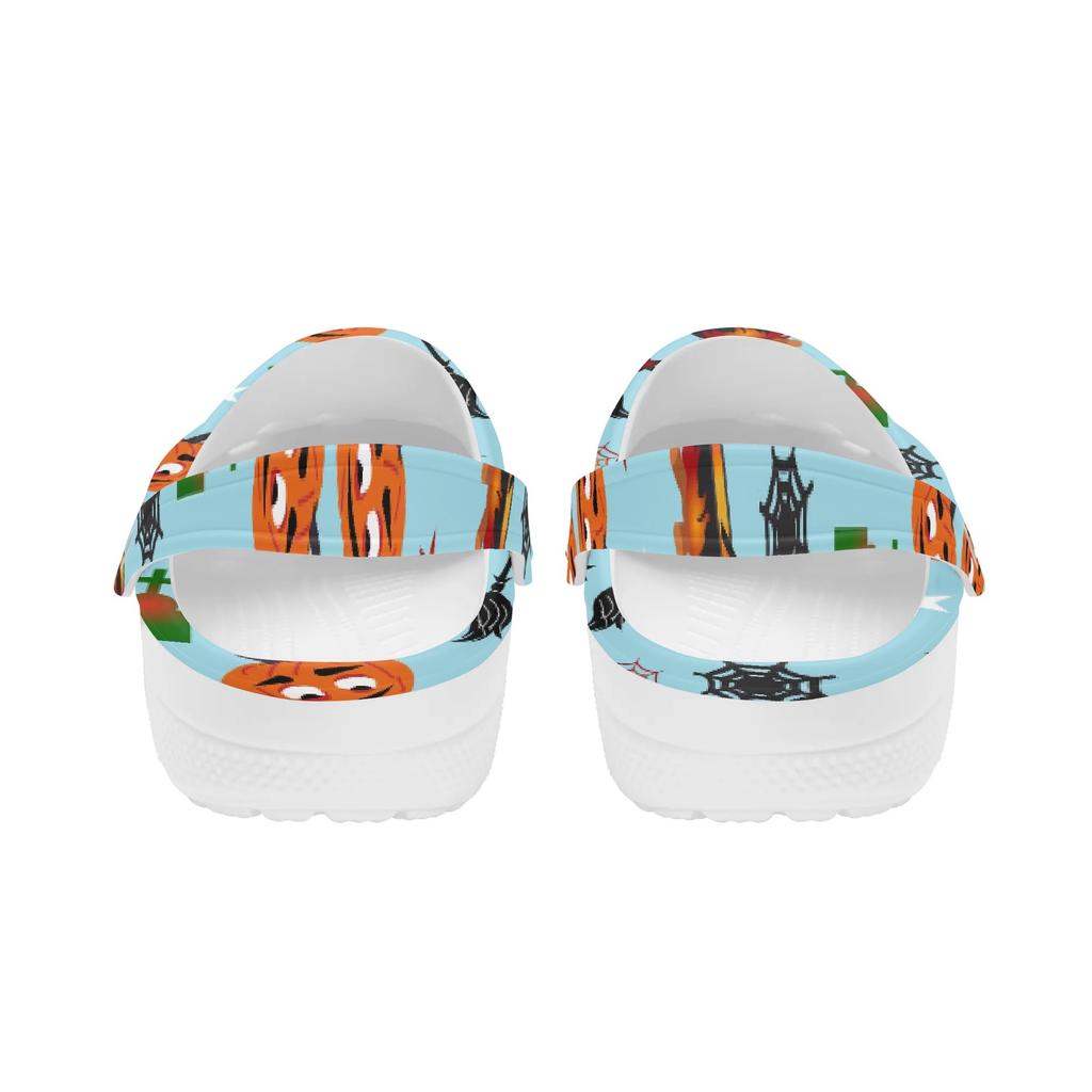Color Print EVA Outdoor Clogs Unisex Lightweight Ventilated Slip On Summer Use Outdoor Garden Home Beach Daily Shoes Home Use