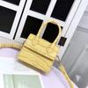 Standard crocodile leather shoulder bags for women small ladies' bags mini designer bag