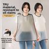 Stain-proof Kitchen Cooking Apron Waterproof Catering Work Clothes Casual Elderly Bib  BBQ