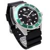 Casio MDV-106B-1A3V Diver Watch, Green Bezel, Men's