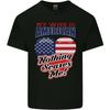 My Wife Is American Nothing Scares Me USA Unisexs Light Cotton TShirt