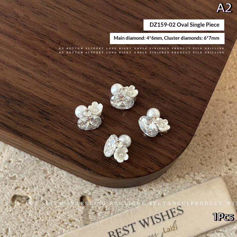 

1 шт. Циркон Жемчуг Ноготь Бриллиант Украшение для Ногтей Стразы для Ногтей Блестящие Драгоценные Камни для Ногтей Ювелирные Изделия Шарм для Ногтей DIY Аксессуары A2