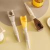 2PCS Wide-mouth Extendable Kitchen Funnel Telescopic Hose Sauce Dispensing Funnel  Home