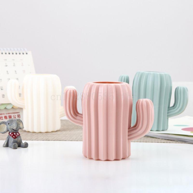 Cactus Organizator de birou Suport pentru pix Container Penie Oală Papetarie Birou