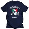 Women's Plus Size Cotton T-shirt Summer Casual Graphic Tee Short Sleeve Mens Clothing Officially Licenced Canelo Alvarez Team Flag T-Shirt Goldenboy