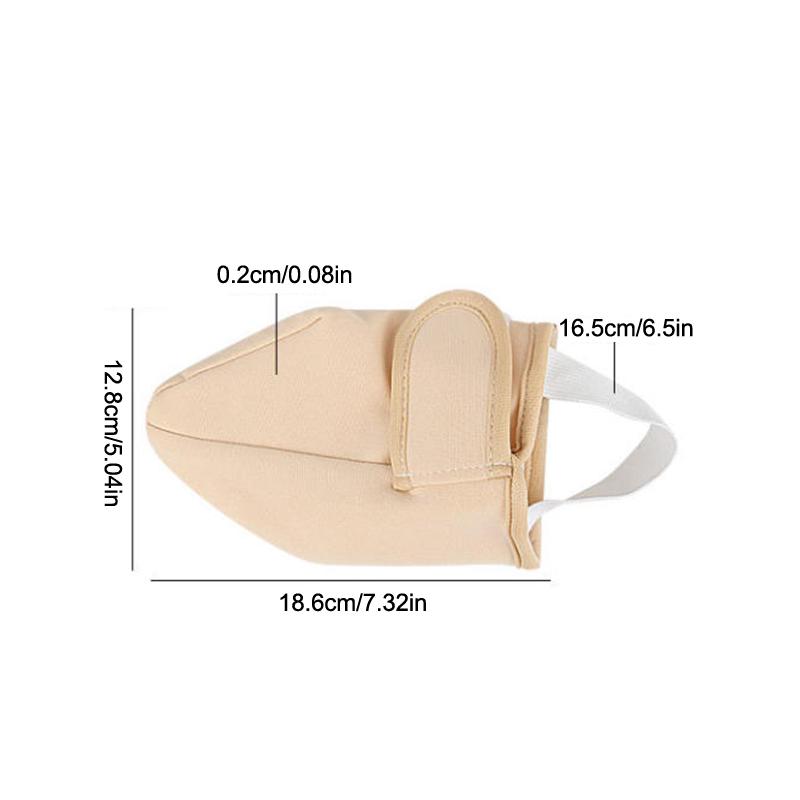 Reusable Castor Oil Pack Feet Castor Oil Compress Pads Wraps Adjustable Pad Self Conditioning Aid Muscles Care