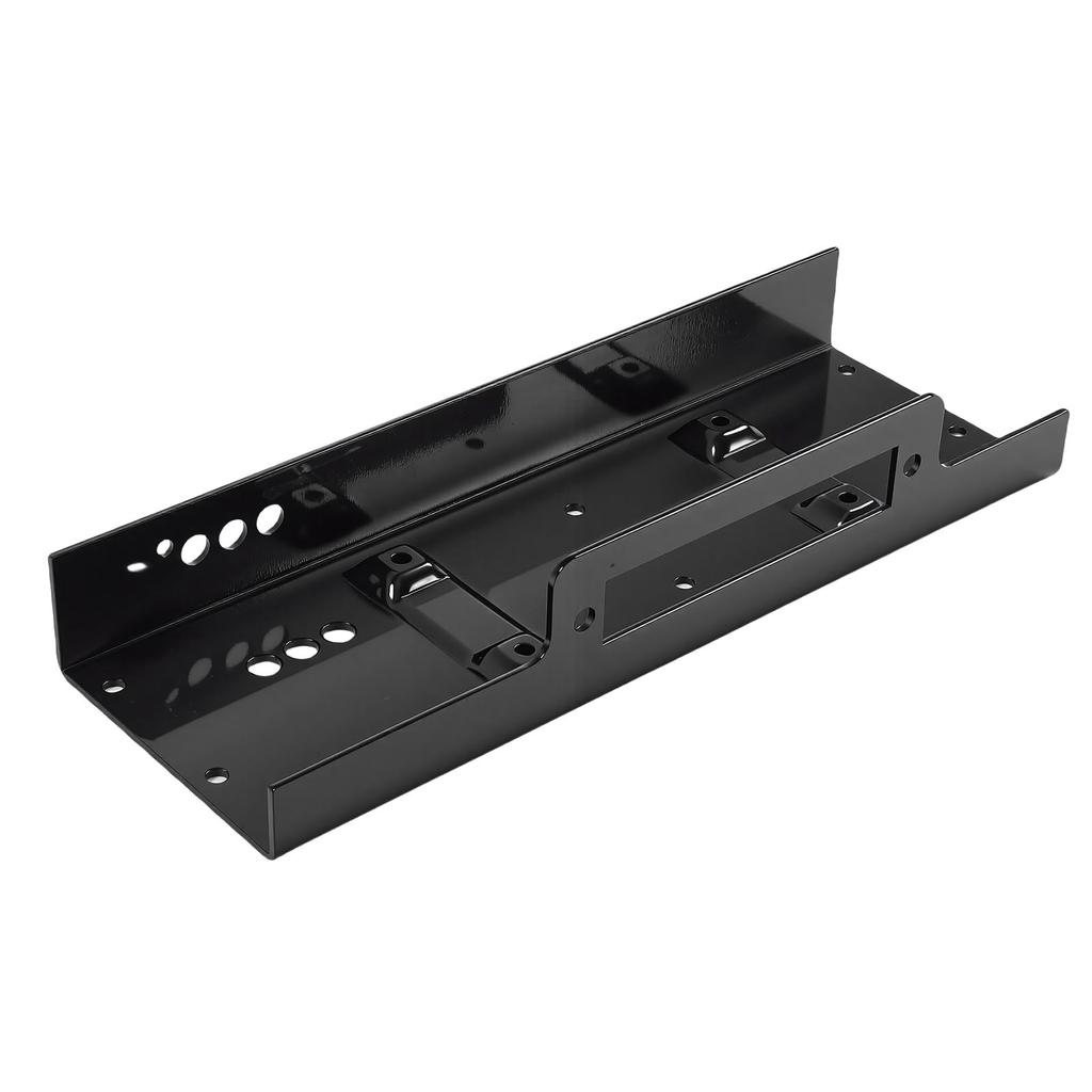 Universal Winch Mounting Plate Heavy Duty Steel 15,000 Lbs with Fair  Flange Hardware for Truck SUV Trailer 10 X 4.5in