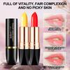 1pc Color-Changing Lip Balm, Moisturizing Lip Gloss, Lip Care, Carrot/Cherry Scent, Moisturizing, Lo