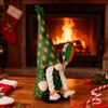 Christmas Gnomes Holiday Cute St Patrick Day Soft Doll Rustic Tabletop Christmas Gnome For Desk Table Shelf Mantel Tiered Tray