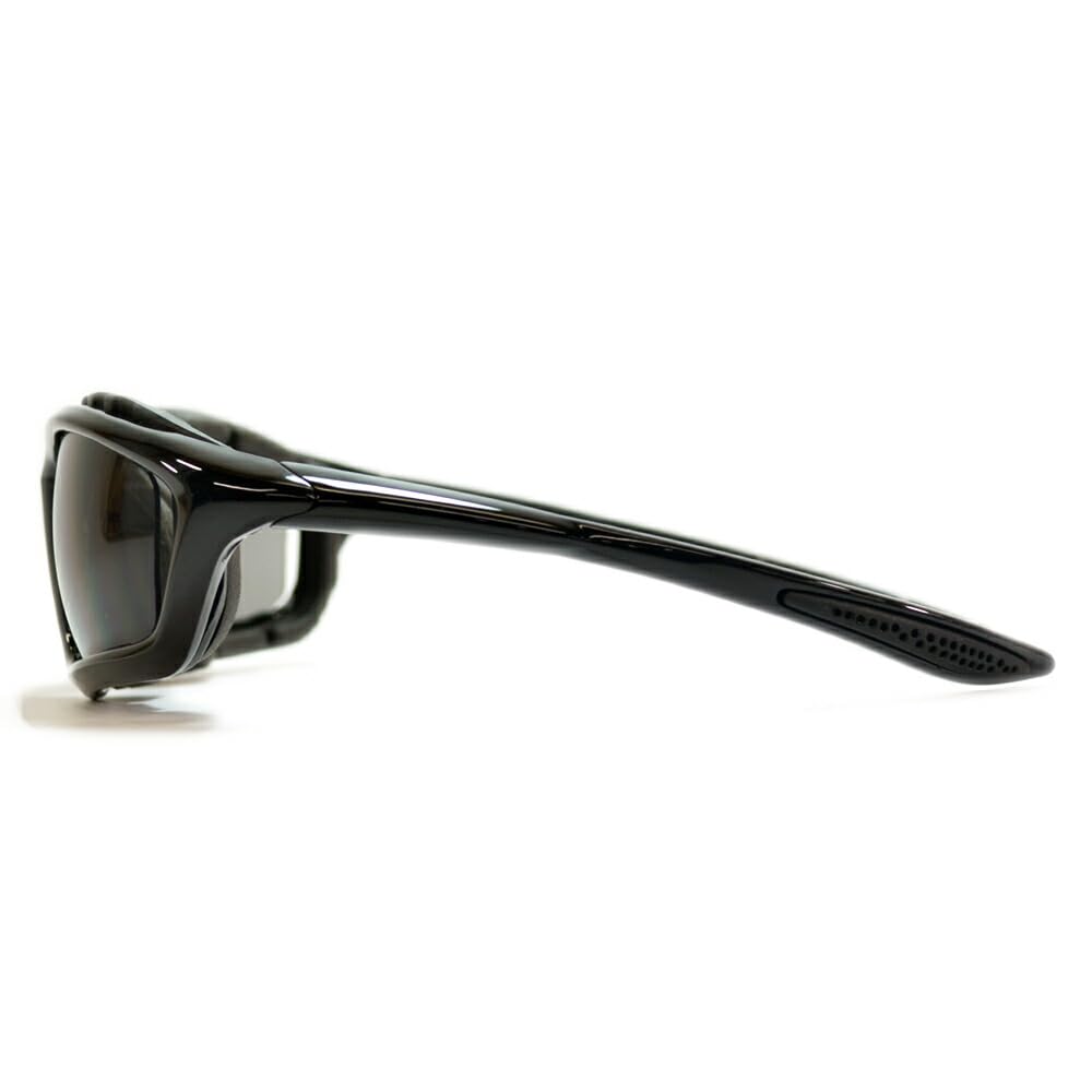 Motorcycle biker mirrored with windproof for men and UV protection x [GARMENT] sunglasses, shades, lenses, pads, women, (BLACK SILVER.MIRROR)