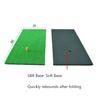 30x60cm/20x50cm Golf Mat Short Grass Hitting Mats with SBR/EVA Base & Golf Tee, Indoor/Outdoor Training Mat for Swing Practice