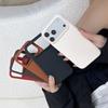 Litchi Leather Texture Solid Color Phone Case For iPhone 17 Air 16 15 14 13 12 11 Pro Max Plus Business Shockproof Cover