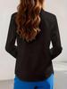 Women's Professional Hidden Placket Button Work Shirt - Office Wear European & American Style