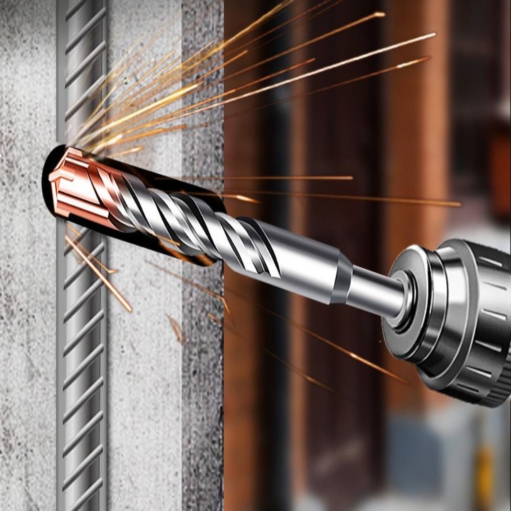 Cross Tips SDS Plus Drill Bits 150mm Carbide Tipped Drill New Hammer Drill Bit  Masonry