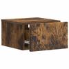 Wall Mounted Side Table Smoked Oak