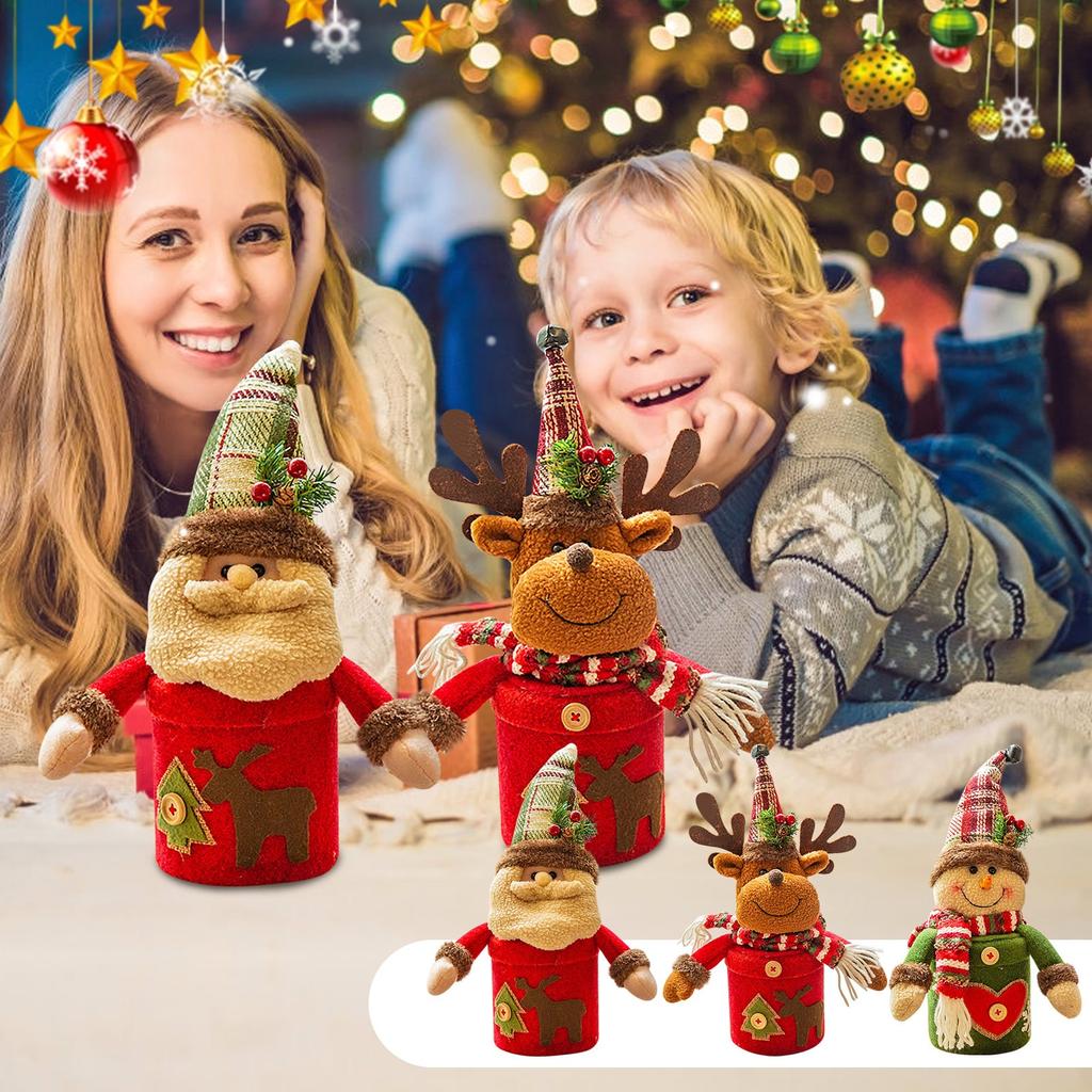 Christmas Box Gift Box Christmas Eve Candy Packaging Snowman Elderly Kindergarten Children Small Gifts