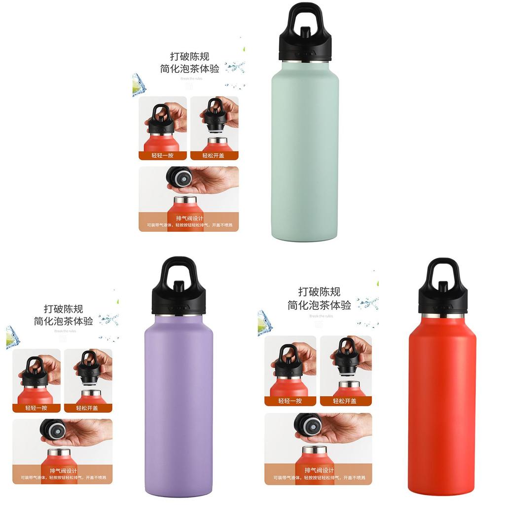 Premium 700ml Insulated Water Bottle With Leak Proof Lid For Outdoor Sports And Travel