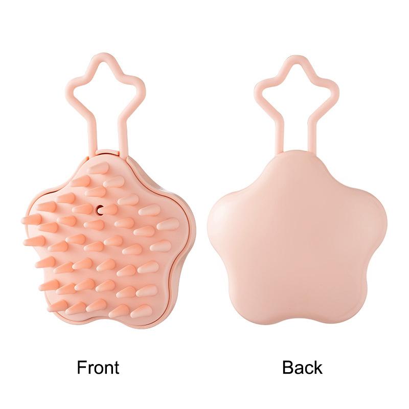 Scalp Scrubber Shampoo Brush Massager Clean Scalp Comb Hair Washing Brush Scalp Exfoliator Brush Head Scrubber Tools