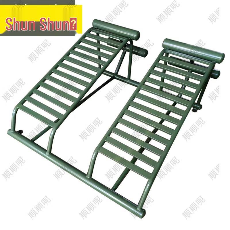 Outdoor Dual Sit-Up & Abdominal Crunch Station