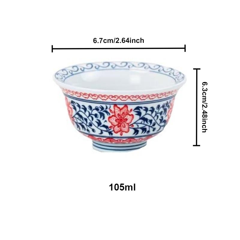 Antique Lotus Hand-pressed Cup Kung Fu Teacup Blue and White Underglaze Host Cup Small Tasting Tea Bowl Chinese Gongfu Teaware