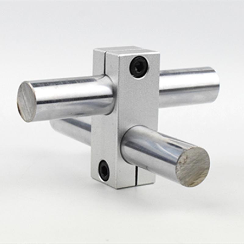 1 pcs Pillar fixing clip Vertical fixing Reducing frame Optical axis cross Round tube fixing clip connector