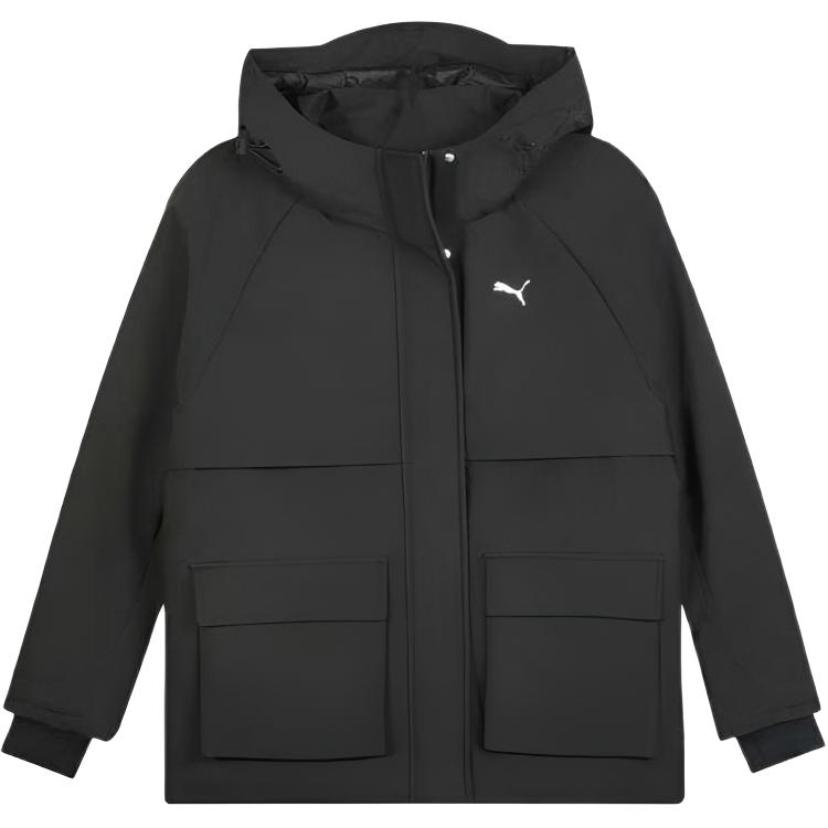 PUMA Down Jackets Women s Black Hooded 692779-01 2XL (175/96A)