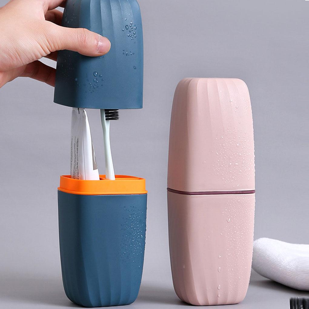 Travel Toothbrush Holder Case Lightweight And Portable Easy To Clean Toothbrush Container Durable PP