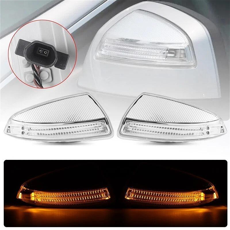 LED Car Rearview Mirror Turn Signal Light For Mercedes-Benz C Class W204 S204 For Viano VITO W639 W164 ML300 ML500 A2048200821
