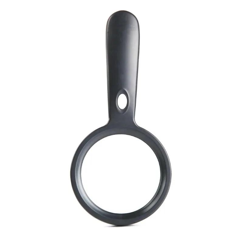 10x Handlupe mit Beleuchtung und 12 LED-Leuchten, Große Lese-Lupe für Senioren, Reparatur, Münzinspektion