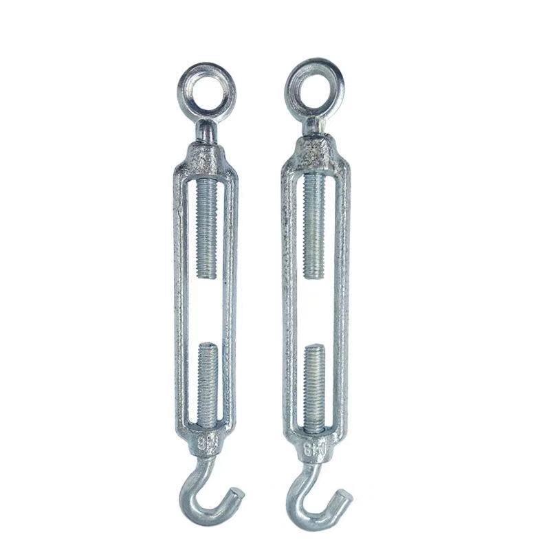 Open Body Steel Wire Rope Turnbuckle Tensioner
