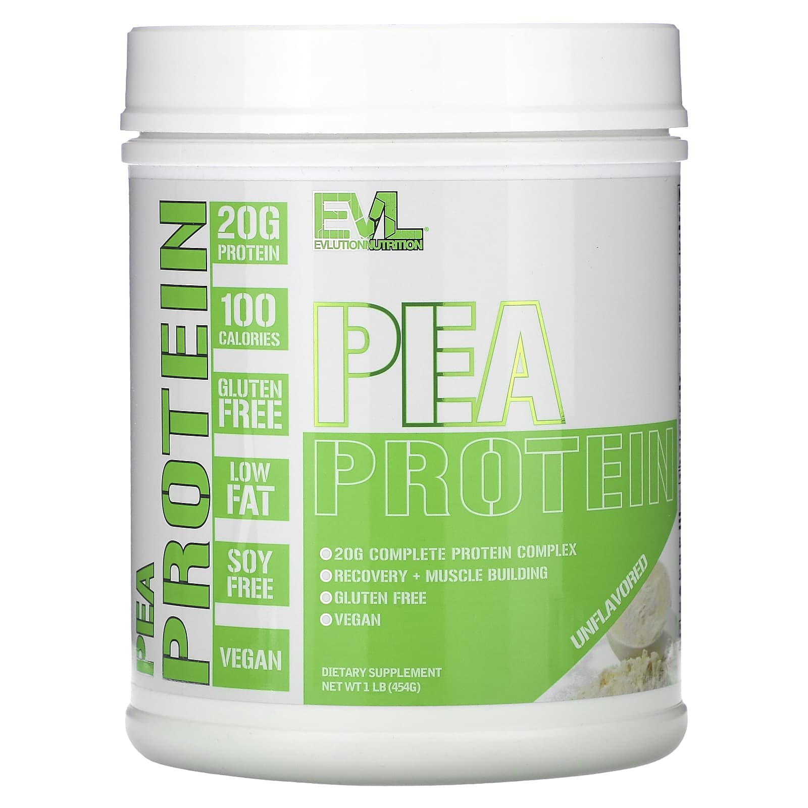 

Pea Protein, Unflavored, 454G (1Lb)