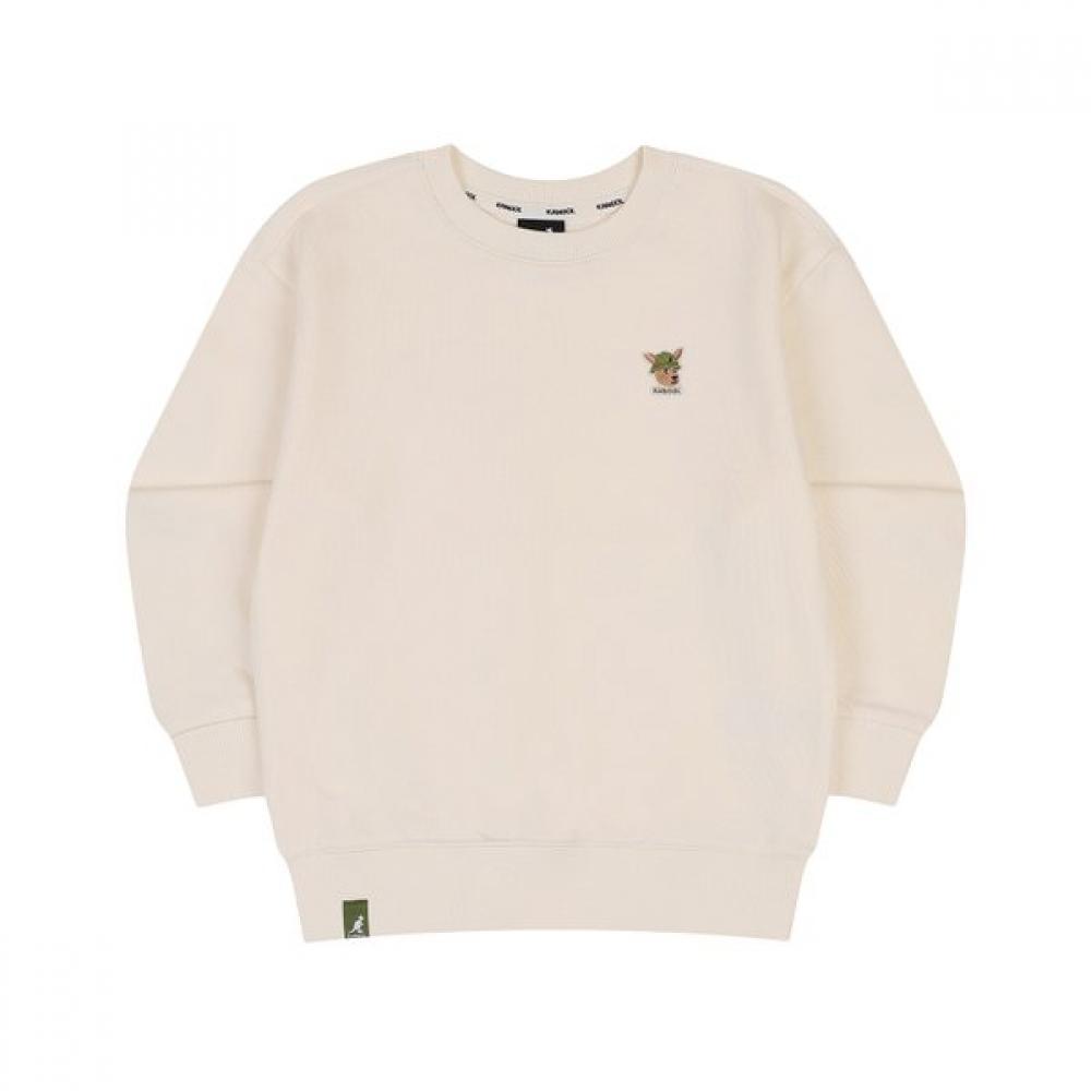Kangol Kids Loo Symbol Sweatshirt Cream Rc 0001 creamy/100