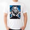 Crew Neck T - Shirt with Music Culture Creative - Inspired Graphic Featuring Ozzy Osbourne Stage Art for Fans