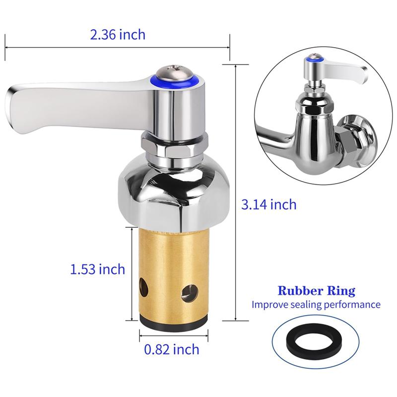 A84E-Commercial Faucet Parts Commercial Sink Faucet Parts Replaces 002713-40 & 002714-40