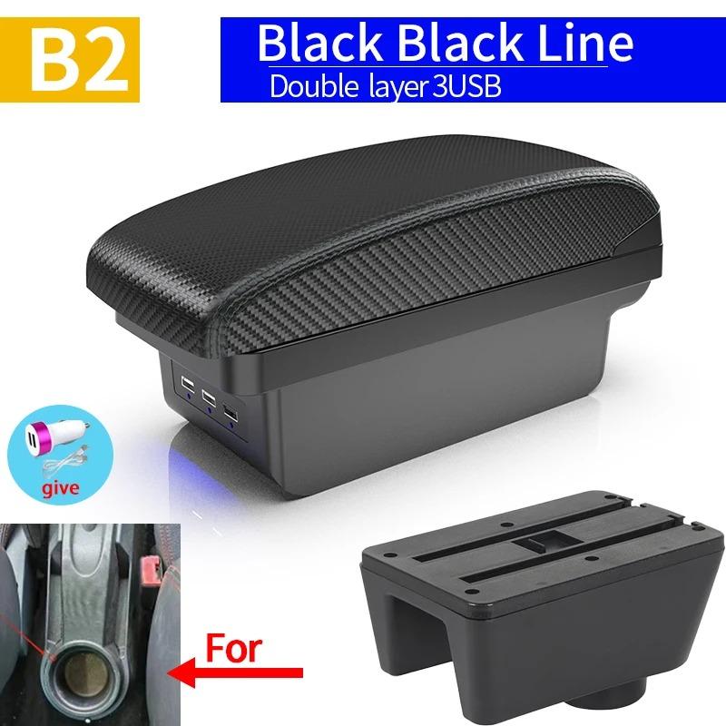 For Seat Ibiza Armrest Box For Seat Ibiza 6j Ibiza 6L Car Armrest Auto Storage Box Retrofit Parts Interior Car Accessories Arm