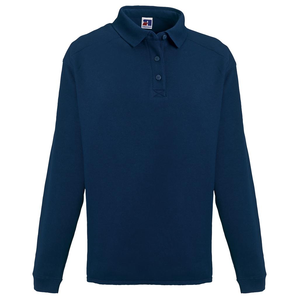 Russell Europe Mens Heavy Duty Collar Sweatshirt